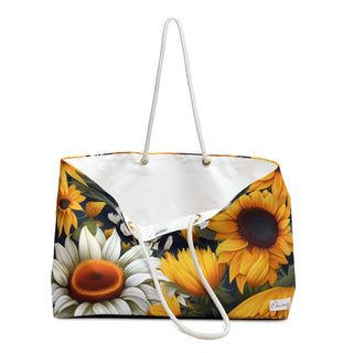 Big Sunflower Weekender Bag