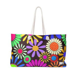 Bright Flowers Weekender Bag