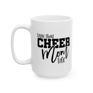 Cheer Mom Ceramic Mug, (11oz, 15oz)