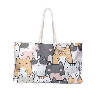 Kitty Cat Weekender Bag