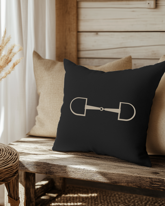 English Bit Square Pillowcase