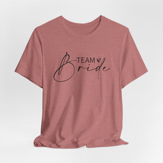 Team Bride Unisex Jersey T-Shirt