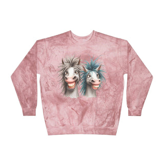 Crazy Horse 2 Color Blast Crewneck Sweatshirt