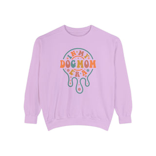 Dog Mom Era - Unisex Garment-Dyed Sweatshirt