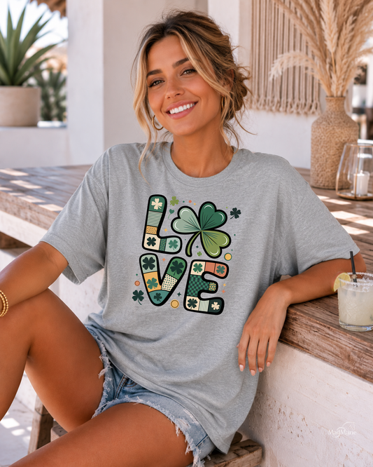Love St Patrick Graphic T-Shirt