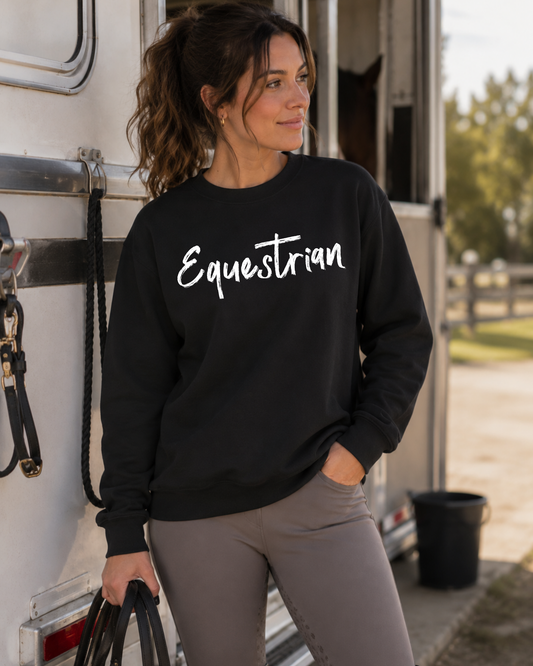 Equestrian Graphic Sweatshirt