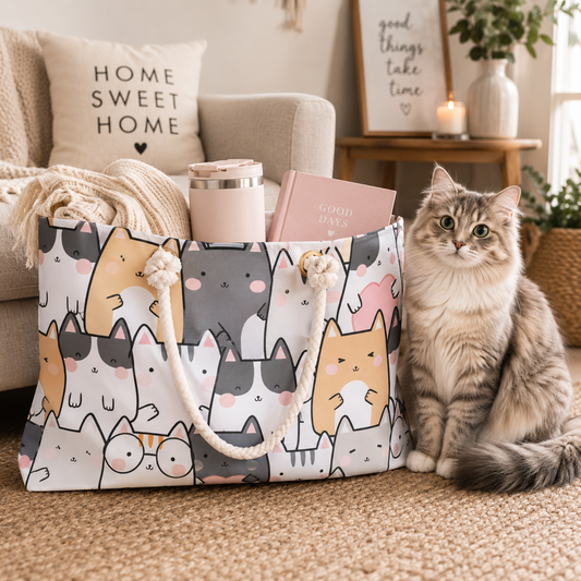 Kitty Cat Weekender Bag