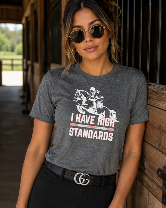 High Standards Graphic T-Shirt