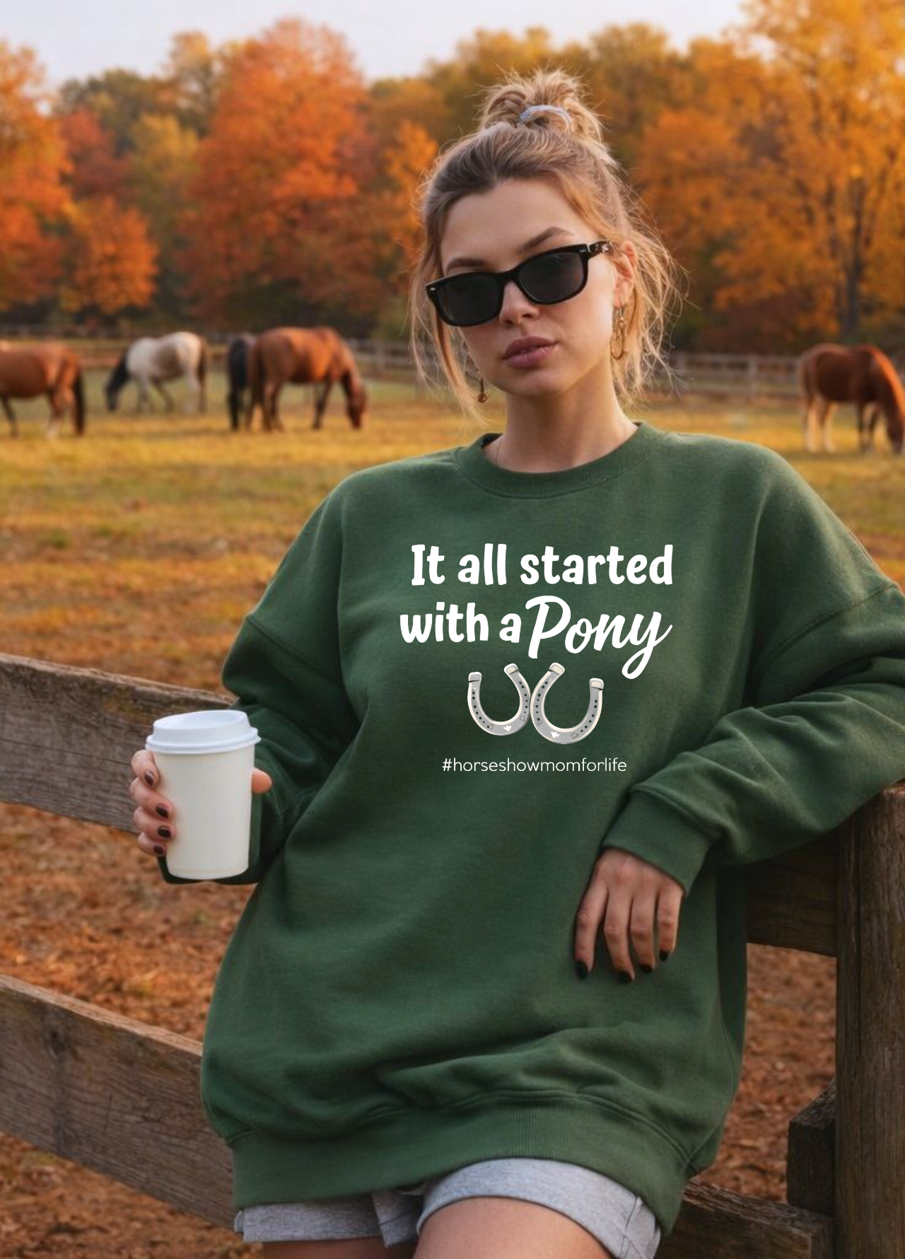 EQUINE SWEATSHIRTS-96