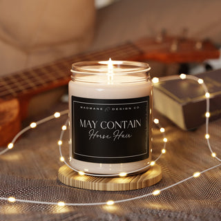 May Contain Horse Hair Candle