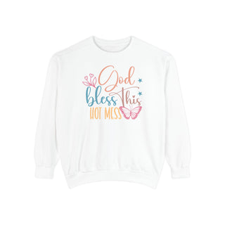 Hot Mess  Comfort Colors Sweatshirt