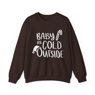 Baby It's Cold Outside Graphic Crewneck Sweatshirt