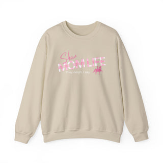 Horse Show Mom Unisex Heavy Blend™ Crewneck Sweatshirt