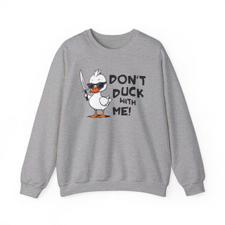 Don't Duck W/Me Unisex Heavy Blend™ Crewneck Sweatshirt