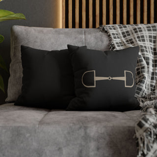 English Bit Square Pillowcase