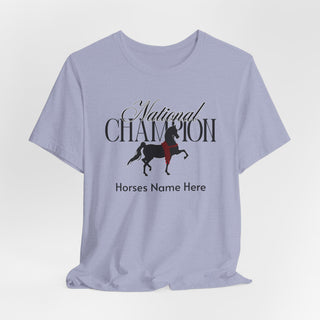 Personalized National Champion Arabian (trot)