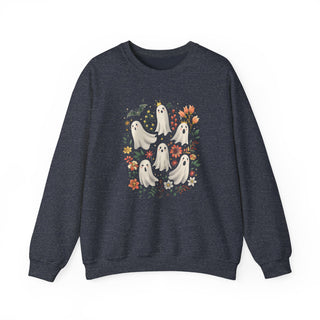 Ghost Flowers Graphic Sweatshirt,