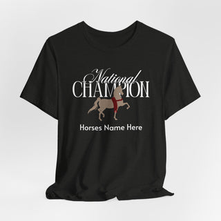 Personalized National Champion Arabian (trot)