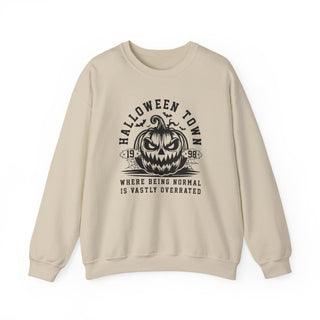 Halloween Town Graphic Crewneck Sweatshirt