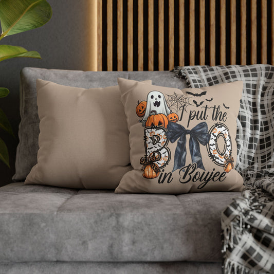 Boo In Boujie Square Pillowcase