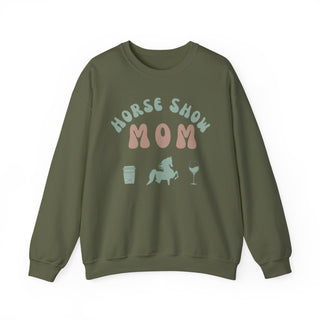 Horse Show Mom Graphic Sweatshirt