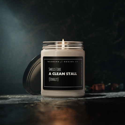 Smells Like a Clean Stall (finally) Soy Candle