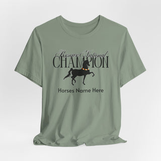 Personalized Reserve Nat'l Champion Arabian (trot)