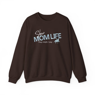 Horse Show Mom Unisex Heavy Blend™ Crewneck Sweatshirt
