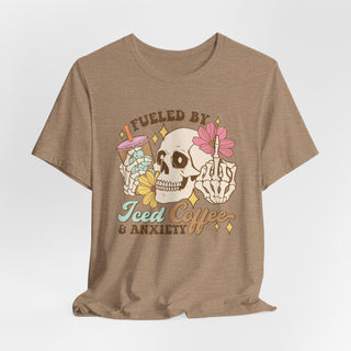 Fueled By Coffee Unisex Jersey T-Shirt