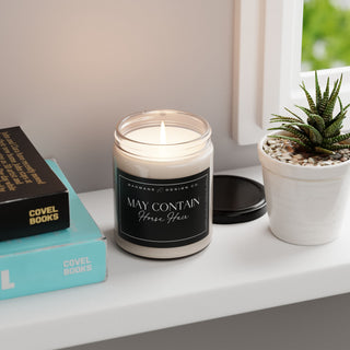 May Contain Horse Hair Candle