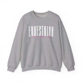 Equestrian Born to Break Rules Unisex Graphic Sweatshirt