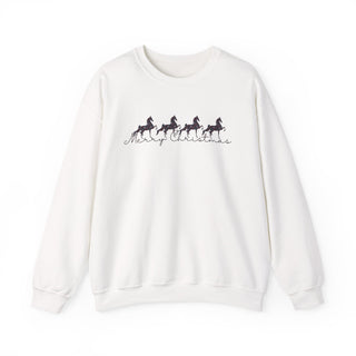 Merry Christmas Saddlebreds Crewneck Sweatshirt