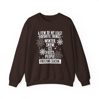Least Favorite Thing Graphic Sweatshirt