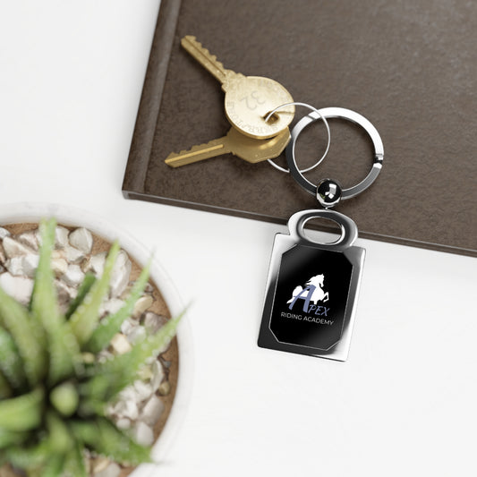 Apex Riding Academy Rectangle Keyring