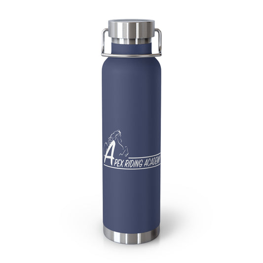 Apex Riding Academy Copper Vacuum Insulated Bottle, 22oz