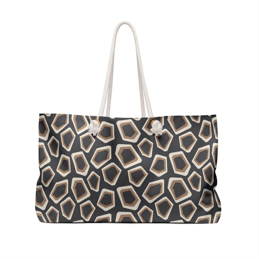 Chic Brown Weekender Bag