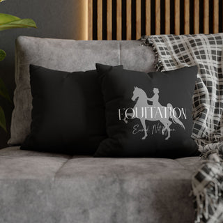 Equitation Square Pillowcase