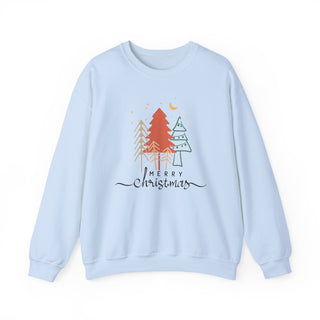 Merry Christmas Trees Unisex Graphic Sweatshirt