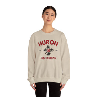 Huron Equestrian Team Unisex Crewneck Sweatshirt