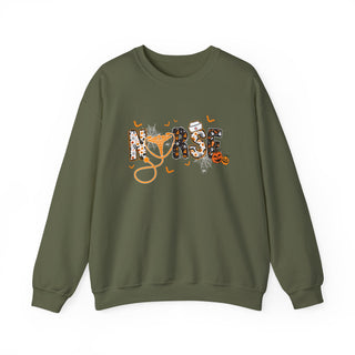 Nurse Halloween Graphic Crewneck Sweatshirt