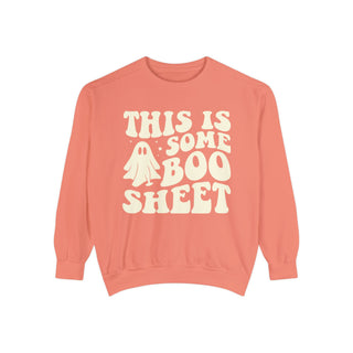 Boo Sheet Comfort Colors Sweatshirt