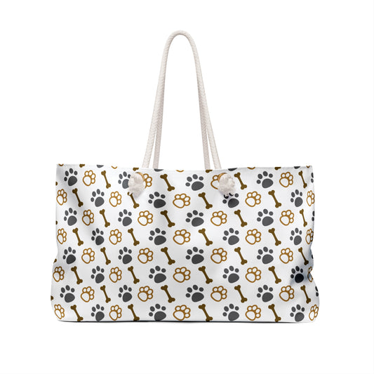 Paws & Bones Weekender Bag