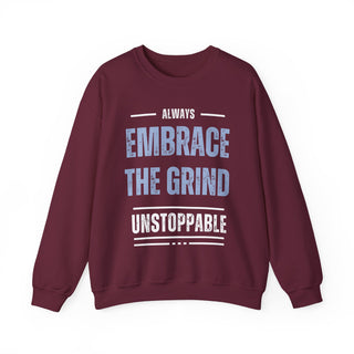 Embrace The Grind Graphic Crewneck Sweatshirt
