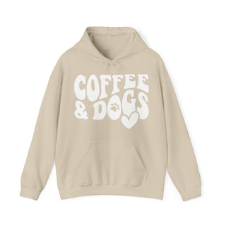 Coffee Dogs Unisex Hooded Sweatshirt
