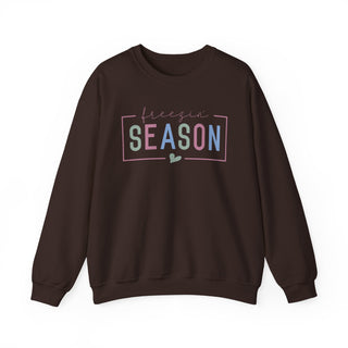 Freezin Season Graphic Crewneck Sweatshirt