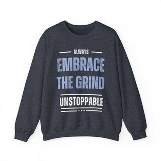Embrace The Grind Graphic Crewneck Sweatshirt