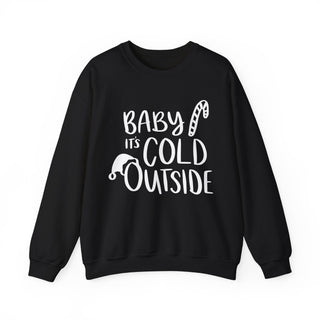 Baby It's Cold Outside Graphic Crewneck Sweatshirt
