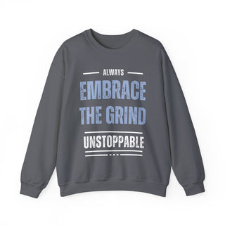 Embrace The Grind Graphic Crewneck Sweatshirt