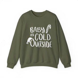 Baby It's Cold Outside Graphic Crewneck Sweatshirt
