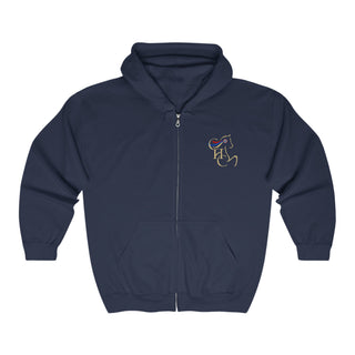 CHC Unisex Heavy Blend™ Full Zip Hooded Sweatshirt